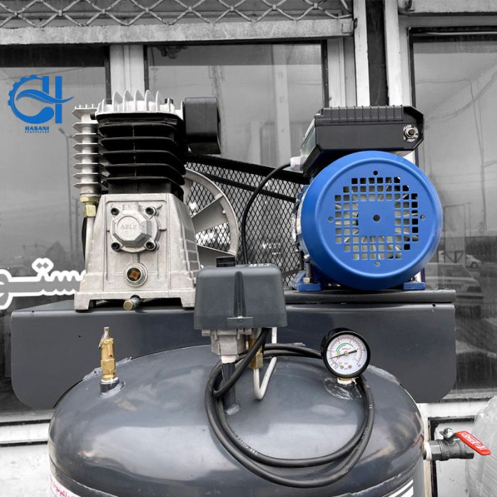 الکتروموتور و بلوک هواساز کمپرسورباد 250 لیتری طرح ایتالیا