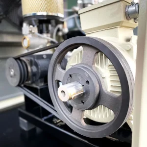 الکتروموتور موتوژن - پولی sit ایتالیا و تسمه کمپرسور اسکرو 2500 لیتری