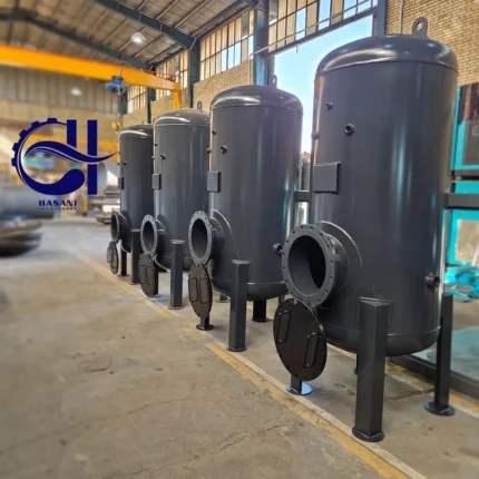 مخزن هوای فشرده 1000 لیتری با استاندارد ساخت ASME