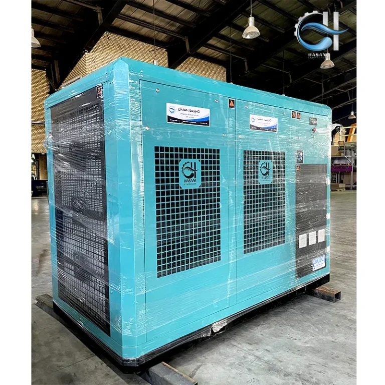 کمپرسور اسکرو 90 کیلووات - مدل A150VSD کارخانه قوطی سازی