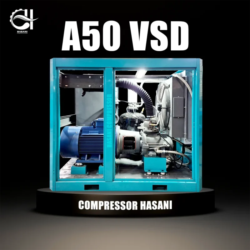 کمپرسور اسکرو 37 کیلووات دور متغیر - حسنی