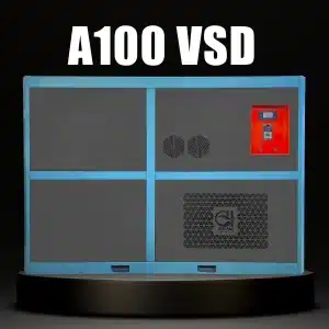 کمپرسور اسکرو صنعتی A100VSD-کوپل مستقیم و اینورتر