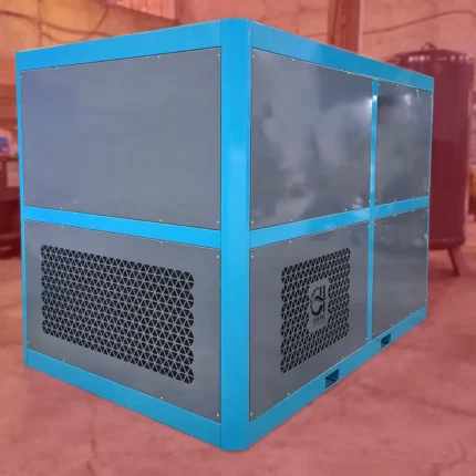 کمپرسور اسکرو صنعتی A100VSD-کوپل مستقیم و اینورتر نمای کنار 3