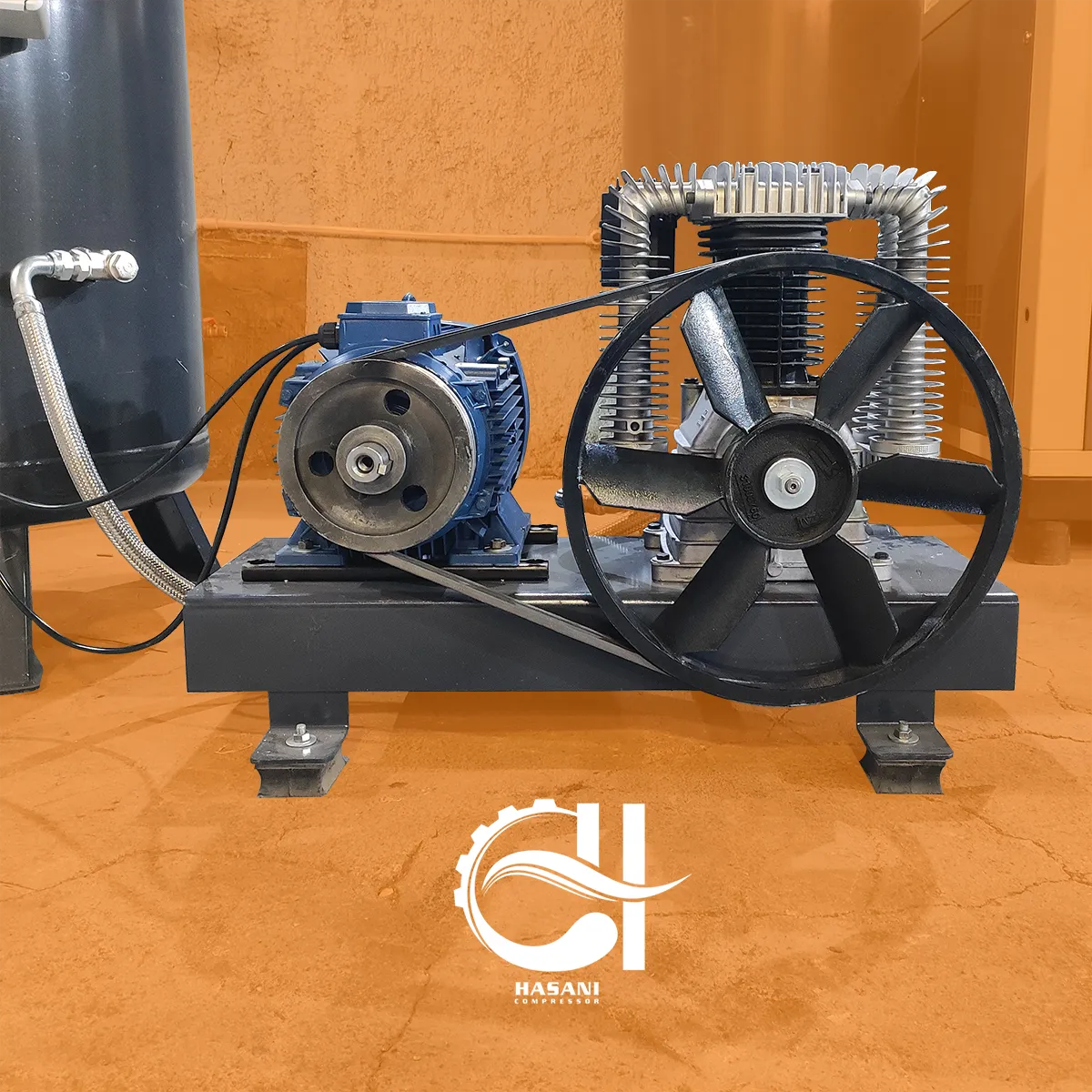 air-compressor-1200-liters-chinook-15bar کمپرسور باد 1200 لیتری ایتالیا - 15 بار