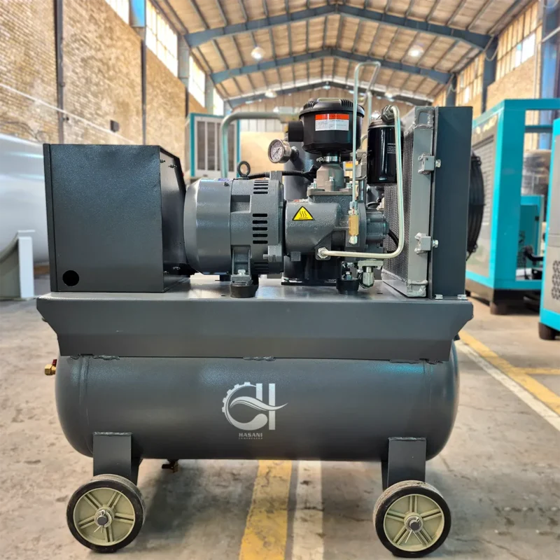 کمپرسور باد اسکرو پرتابل - 1000 لیتری - 7.5 کیلووات - مدل CS-7.5V